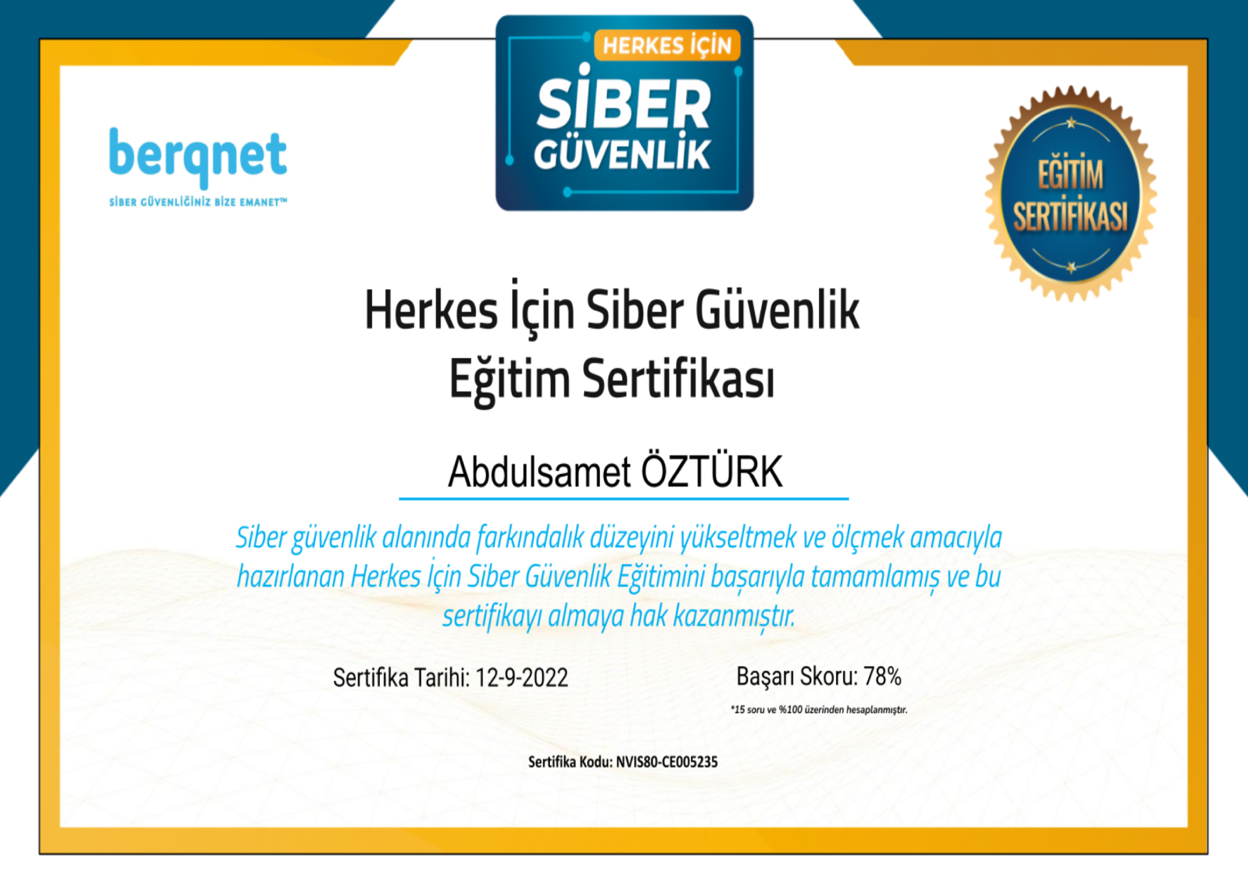 HERKES İÇİN SİBER GÜVENLİK